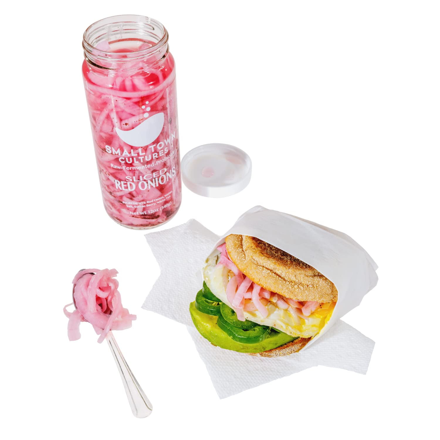 Fermented Red Onion Raw Pickled All Natural No Preservatives 12oz Walmart Com Fermented Red Onion Raw Pickled All Natural No Preservatives 12oz Walmart Com