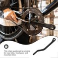 thumbnail image 2 of NUOLUX Cyclists 1Pack Chain Catcher Black Carbon Fiber Bike Chain Guide For Road Biking, 2 of 8