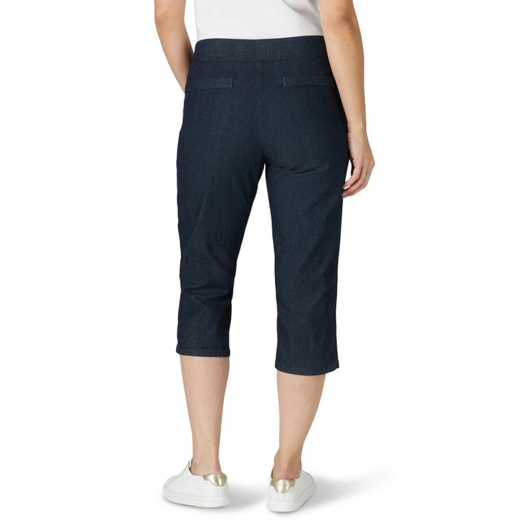 Chic Women's Plus Size Pull On Utility Capri 