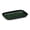 Green, variant on G.E.T. Rustic Plastic Rectangular Dinner / Serving Platter, 12" x 7.5", American White (Set of 12)