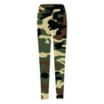 thumbnail image 5 of Audhol Camo Leggings Women's Autumn and Winter Camouflage Leggings Artistic Printed Soft Stretchy Pants for Women Yoga Pants Women Green M, 5 of 5