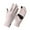 Beige+Pink, variant on sunsanly Winter Thermal Gloves Windproof Velvet Snow Gloves with Cold Weather Warm Gloves for Outdoor Driving Running Cycling Hiking