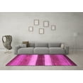 thumbnail image 3 of Ahgly Company Indoor Rectangle Abstract Pink Contemporary Area Rugs, 2' x 4', 3 of 4