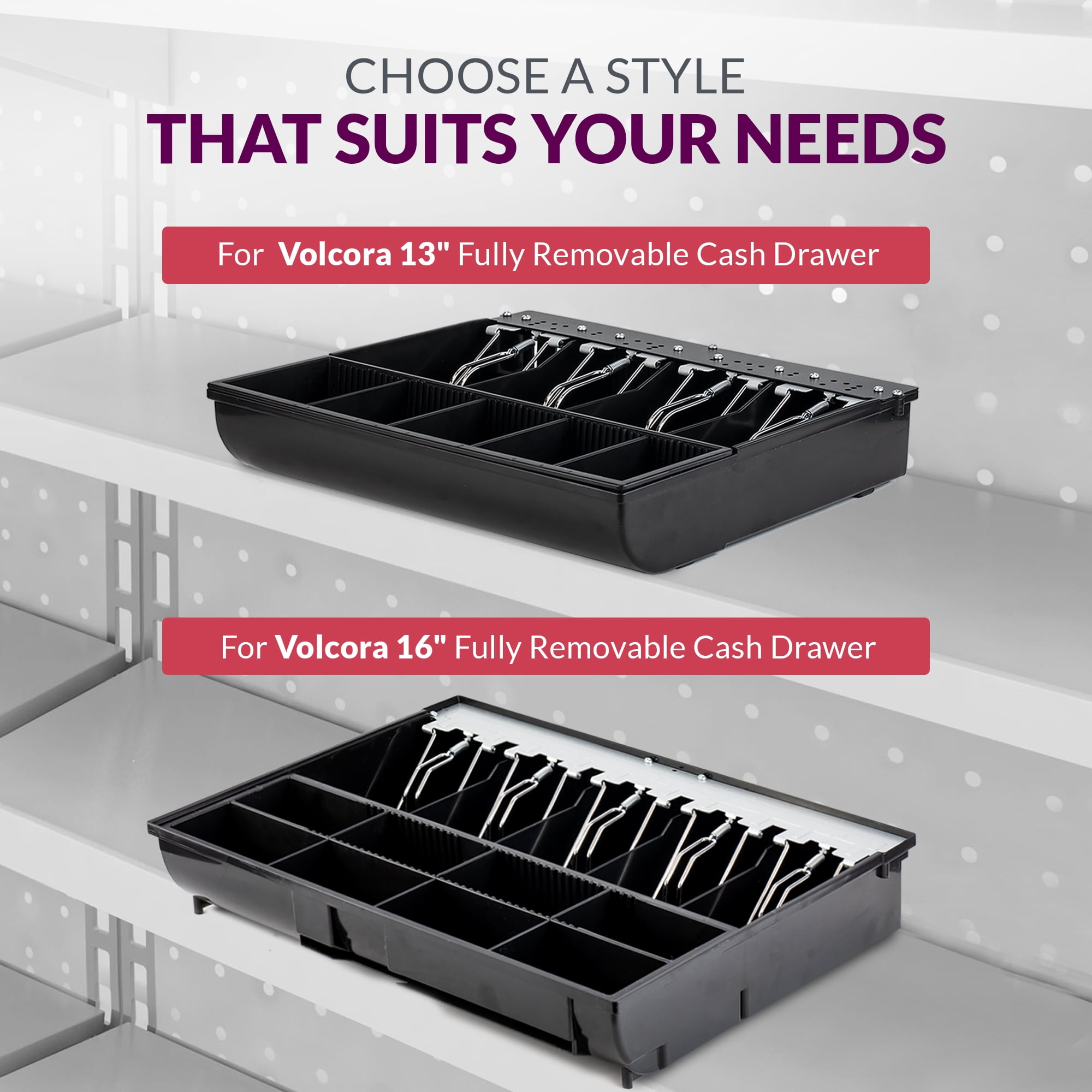 Cash Register Drawer - Cash Money Tray Replacement 4 Bill/3 Coin Cash Register Insert Tray,12.6 X 9.6 X 1.4Inch Cash Register Drawer - Cash Money Tray Replacement 4 Bill/3 Coin Cash Register Insert Tray,12.6 X 9.6 X 1.4Inch