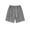 Gray, variant on Jalioing Womens Cotton Shorts Casual Solid Color Elastic Waist Drawstring Shorts Loose Basic Summer Lounge Shorts