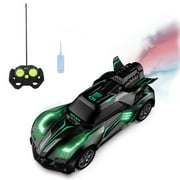 WLOELOEW Green Spray Remote Control Car 1:20 High-Speed Racing Car With Water Spray Remote Control Car Children'S Toy Car