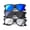 (3 Pack)Black/Green Blue/Silver, variant on KALIYADI Polarized Sunglasses for Men Women,Retro Matte Finish UV400 Protection Sun Glasses,HD True Color Lens for Driving Fishing