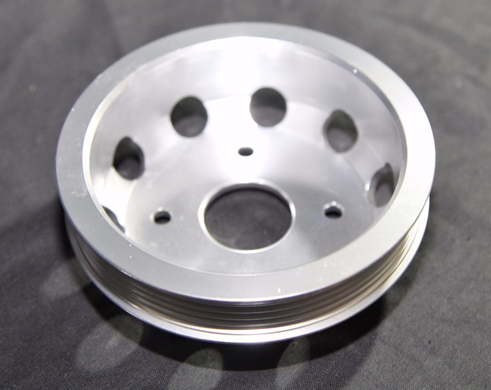 Buy EMUSA Aluminum Performance Silver Crank Pulley Kit for Nissan 240SX