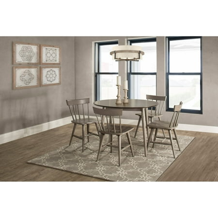 Hillsdale Furniture Mayson Five (5) Piece Dining Set with Spindle Back Chairs