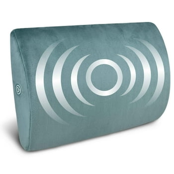  Touch Memory Foam Massage Lumbar for Back Support, Supporting Lower Back and Lumbar, Teal