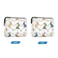 thumbnail image 7 of FORMRS 13"-13.3" Laptop Sleeve Protective Case Soft Carrying Quilted Computer Bag Cover, Cartoon Bunnies, 7 of 7