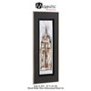 Majestic Mirror New York Empire State Building Skyscraper Framed Painting Print on Canvas