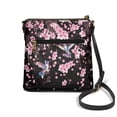 thumbnail image 2 of ZUXONGSY Hummingbird Cherry Blossom Print Leather Crossbody Bags for Women Lightweight Shoulder Purse Bag Multipurpose Multiple Pockets Bag with Zipper Pocket for Working Shopping, 2 of 7