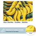 thumbnail image 2 of Banana Non-Slip Machine Washable Polyester Kitchen Mat Indoor Rug Kitchen Rug, 2 of 6