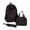 Black, variant on Cherry Backpack with Pencil Bags and Lunch Box - Cute Kawaii Backpack Set Aesthetic Daypack Cute Rucksack (C01 Cherry Pink)