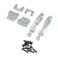thumbnail image 2 of Bunblic RC Rear Shock Absorber 1/12 DIY Accessory Crawler Model Suspension Shock Set argent, 2 of 8