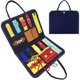 thumbnail image 2 of Tablero de juego sensorial Montessori para niños pequeños, juguete sensorial plegable, tablero de actividades, aprendizaje educativo, 2 of 5