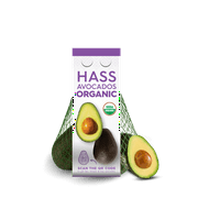 Fresh Hass Organic Bagged Avocados, 3-4 Count
