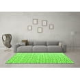 thumbnail image 3 of Ahgly Company Indoor Square Solid Green Modern Area Rugs, 4' Square, 3 of 4