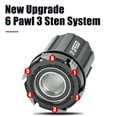 thumbnail image 6 of Nanlio X180 Carbon Fiber Mountain Road Bike Hub 32 Holes 180 Clicks 6 Pawls 8 9 10 11 12 Speed 4 Bearings Super Lightweight Hub, 6 of 10