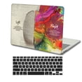 thumbnail image 1 of KSK KAISHEK Compatible with MacBook Air 13" Case 2010/2013/2014-2017 Rel. Model A1466 A1369, Plastic Hard Case Cover + Black Keyboard Cover, Creative A 4_2, 1 of 5