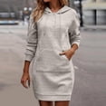 thumbnail image 2 of Timegard Hoodies for Women Sweatshirt Button Long Sleeve Slim Pullover Fall Comfy Long Tops with Pocket, 2 of 7