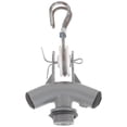 thumbnail image 1 of Light Socket 3-way Mining Lamp Holder Base E27 Socket Hanging Lamp Socket Base, 1 of 9