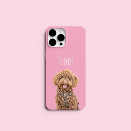 Personalized Pet Portrait Case: Custom Dog & Cat Photo Memorial Gift Designed for iPhone 17, 16 Pro Max & Samsung S26