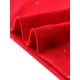 thumbnail image 5 of Vestido de fiesta Halter INSPIRE CHIC para mujer, sin mangas, con puntos metálicos brillantes, vestido lápiz M rojo, 5 of 5