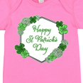 thumbnail image 4 of Inktastic Happy St. Patrick's Day Clovers Boys or Girls Baby Bodysuit, 4 of 5