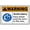Warning Sign 1, variant on Warning Free Roaming Guard Dogs We Cannot Call Them Off Warning Sign - 8"x12" Beware Of Dog Security Metal Sign for Home Business Outdoor Indoor Street Wall, Pet Security
