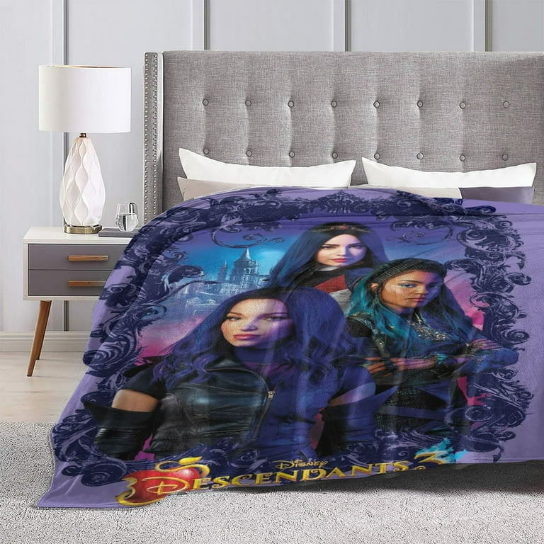 Descendants Blanket Super Soft Cozy Throw Blanket Fuzzy Comfy