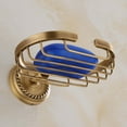 thumbnail image 2 of Bathroom Accessories Antique Brass Soap Holder, Copper Soap Basket for Bathroom Great, 2 of 8