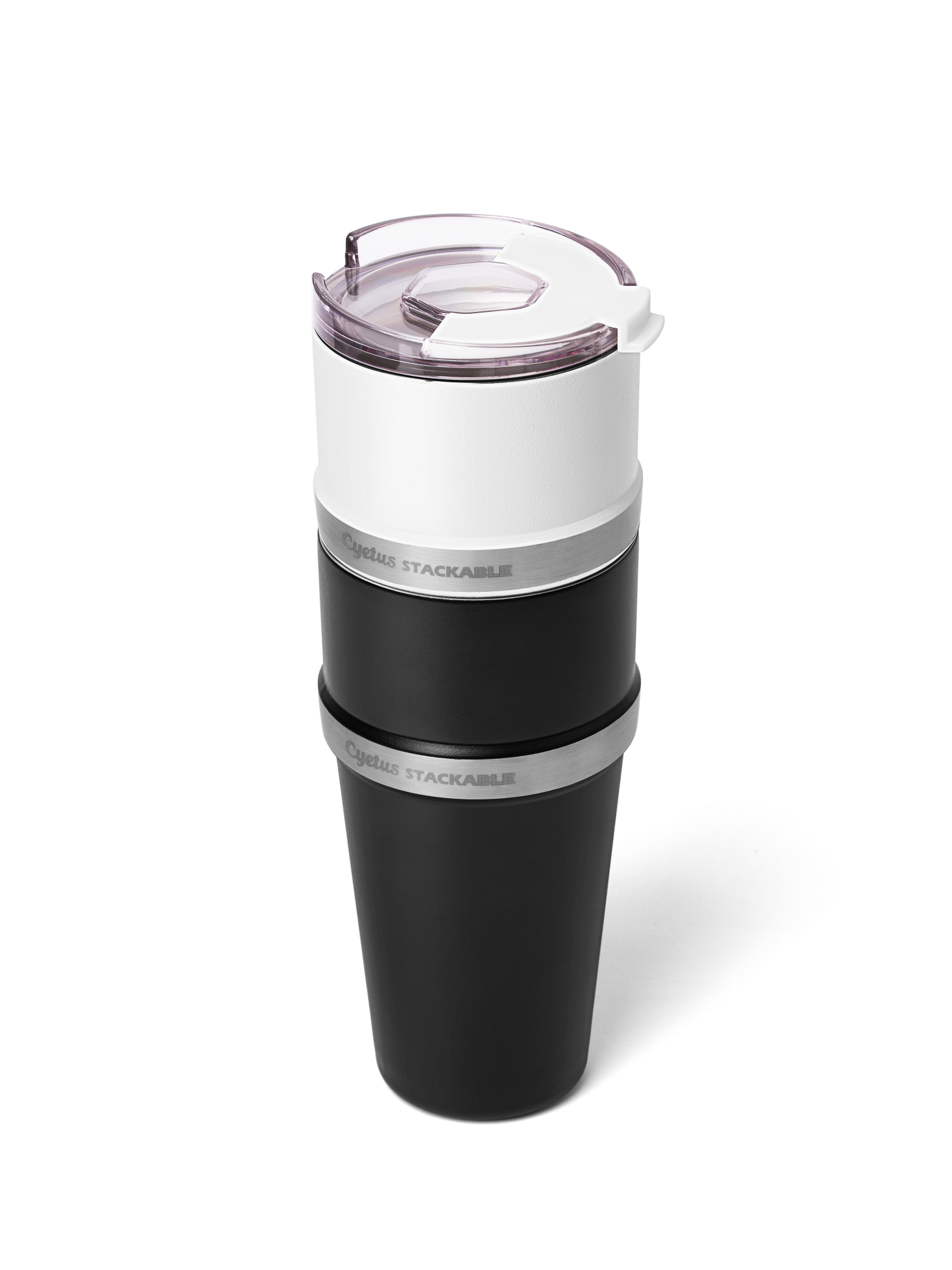 Cyetus Stainless Steel Vacuum Insulated Stackable Coffee Tumbler Cup 2