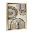 thumbnail image 3 of Stupell Industries Eclectic Natural Boho Arches Gold Floating Frame Canvas Art, 25 x 31, by Amber Sterling, 3 of 7