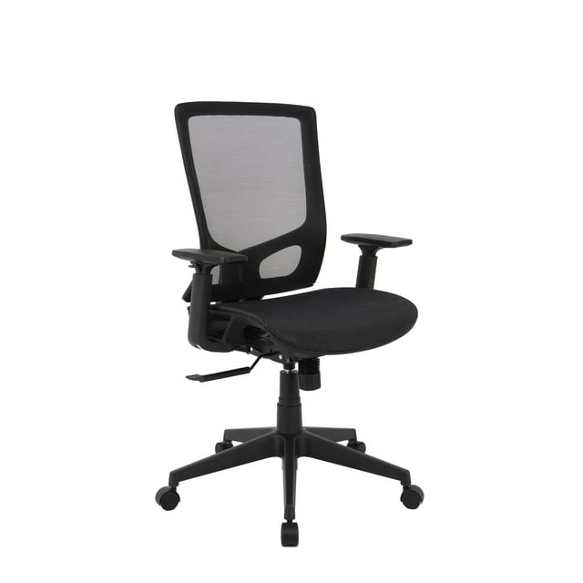 TygerClaw Chaise de Bureau en Maille à Dossier Mi-Haut