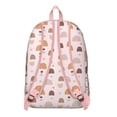 thumbnail image 3 of Bohemian Print Unisex Daypack: Versatile Boho Backpack with Front Pocket for School, College, Work Commute, Travel, Vacation, Lightweight and Stylish, Wonderful Gift, 3 of 5