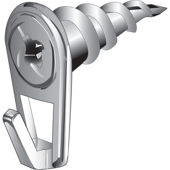 5372594 50 lbs Picture Hook  White - Large