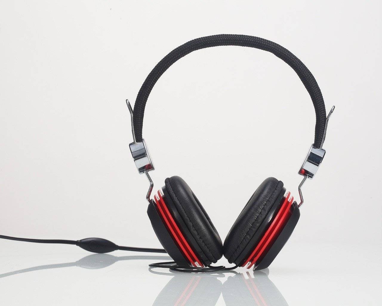 Golden Vocal Over Head Stereo Handsfree Headset Earbuds Earphones