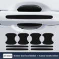 thumbnail image 2 of Autocollant de Poignée de Porte de Voiture, 8pcs Universel Poignée de Voiture Autocollant Anti-Rayures Films de Protection Anti-Collision Bandes Réfléchissantes Films de Protection, 2 of 5