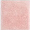 thumbnail image 1 of Safavieh Arctic Shag Collection SG270P Handmade Pink Polyester Square Area Rug (5' Square), 1 of 1