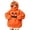 Orange-20, variant on Sentuca Girls and Boys Hoodies Halloween Innovation Pumpkin Long Sleeve Sweatshirts Solid Color with Pockets Warm Kids Clothes Size 9Y
