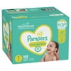 Pampers Swaddlers Newborn Diapers, Soft and Absorbent, Size 1, 168 Ct