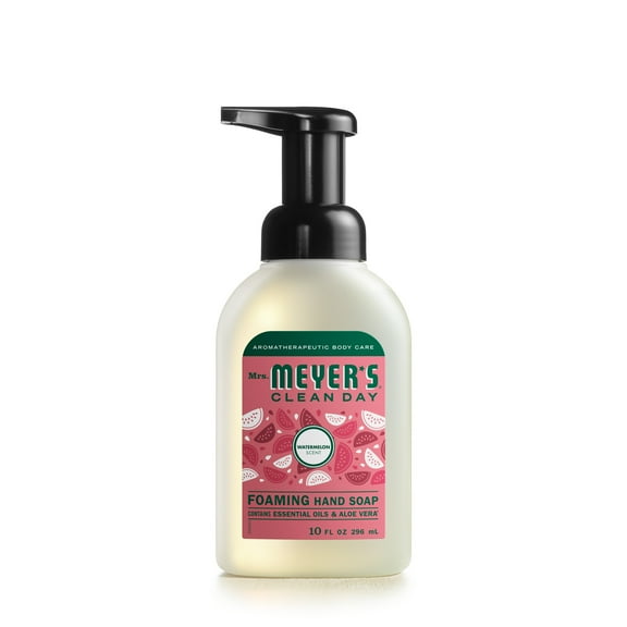 Mrs. Meyer's Clean Day Foaming Hand Soap, Watermelon Scent, 10  fl oz Bottle