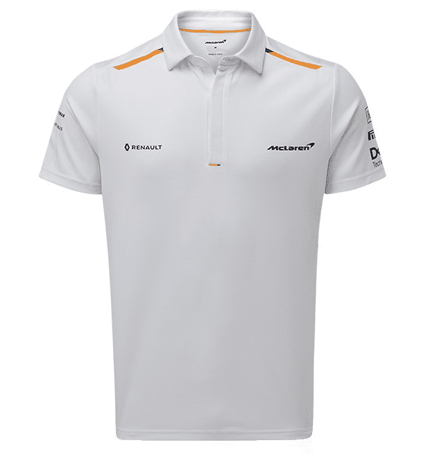 McLaren Racing Formula 1 Essentials Polo ShirtBlueAdult2021 