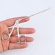 thumbnail image 2 of 3X Alicates Limpiadores de Nariz y OíDos Pick Endoscopio Removedor de Cerumen FóRceps Veterinarios Pinzas Pinzas, 2 of 5