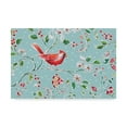 thumbnail image 1 of Trademark Fine Art 'Holiday Wings I Blue' Canvas Art by Daphne Brissonnet, 1 of 3