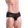 thumbnail image 4 of Men's Cocksox CX76ME Mesh Sports Brief (Black Shadow M), 4 of 4