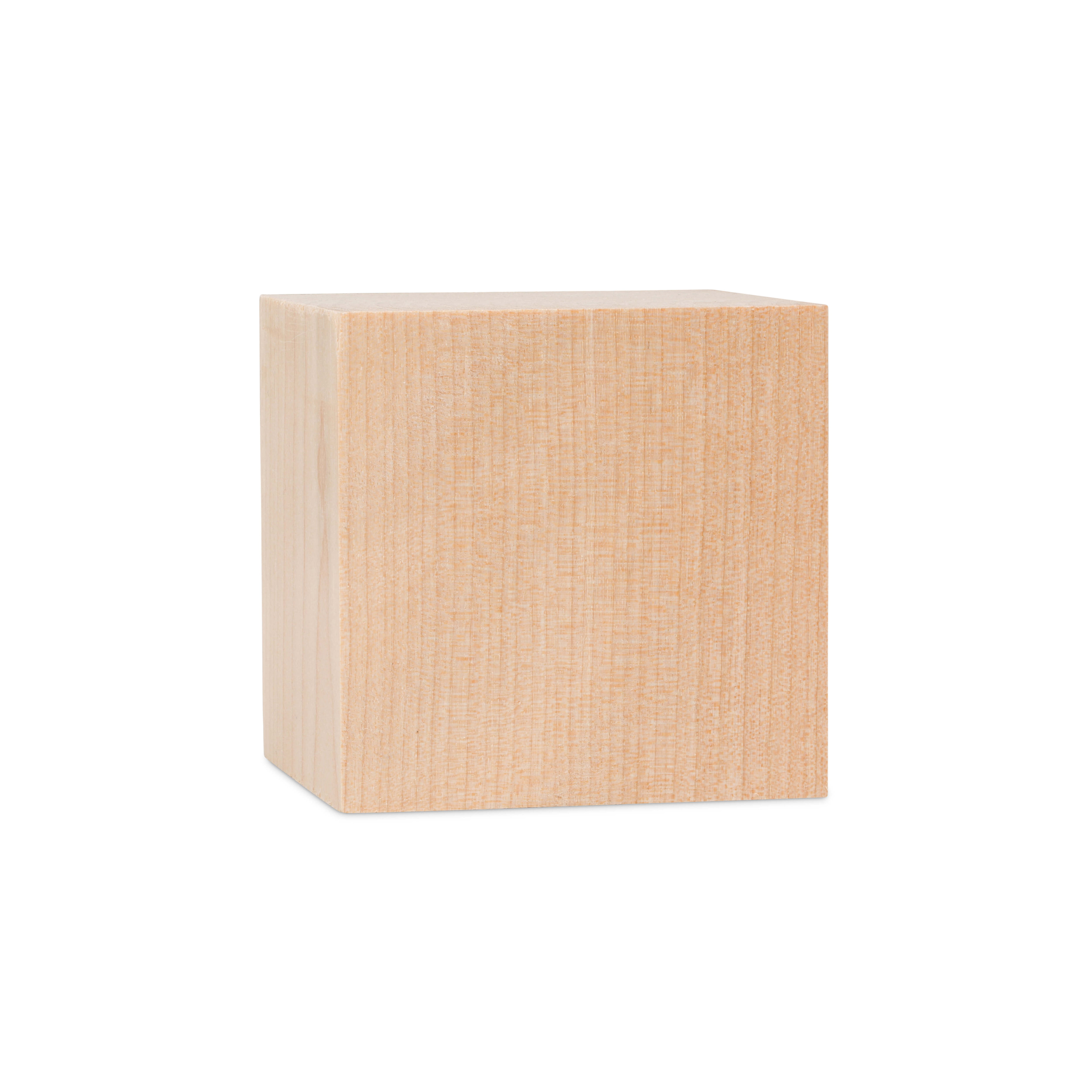 Wooden Cubes 1-1/2 - by Craftparts Direct Crafts & DIY Projects Bag of 24 1-1/2 Inch Wood Square Blocks For Photo Blocks 