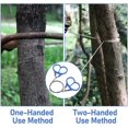 thumbnail image 4 of 3 Pack Stainless Steel Wire Saw Emergency Saw Kit, Hand Pocket String Rope Saw Camping Wire Saw Pvc Pipe Cable Saw Cable Cutting String Bone Rope Saw for Wood Trees Cutting Hiking Travel Hunting, 4 of 5